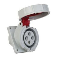 Mete Enerji T120141V 4x32A 3P+E 6h/50-60Hz 380-415V IP67 Cee Norm Vida Bağlantılı Eğik Makine Prizi