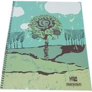 Meteksan Lotus A4 120-1 18 Sert Kapak Spiralli Defter
