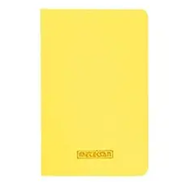 Meteksan Notes 24 Yaprak Düz Sarı 9x14 cm Karton Kapaklı İplik Dikişli Defter