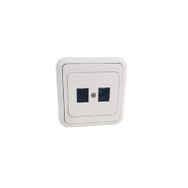 Metesan 2XRJ45 20 Adet CAT5 Köşk Priz