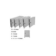 Metropol 1-2-3-4-5 Delikli 60x45x12.5 cm Kollektör Dolabı
