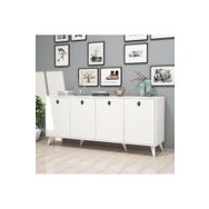 Mezza 1614 180 cm Elite Beyaz Modern Konsol