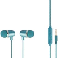 MF Product Acoustic 0095 Mavi Mikrofonlu Kablolu Kulak İçi Kulaklık