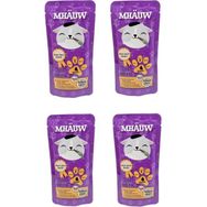 Mhauw 4x80 gr Yürekli Çorba Kedi Ödülü