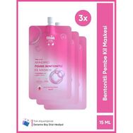 Mia Klinika Bentonitli Pembe 15 ml Kil Maskesi