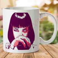 Mia Wallace Pulp Fiction Baskılı Kupa