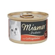 Miamor 12x85 gr Pastete Ciğerli Tahılsız Kedi Konservesi