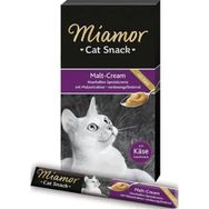 Miamor 6x15 gr 11 Adet Cream Malt Peynirli Ek Besin ve Kedi Ödül Maması