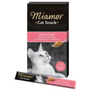 Miamor 6x15 gr Cream Somonlu Yetişkin Kedi Ödül Maması