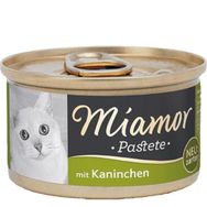 Miamor 85 gr 12 Ade Pastete Tavşanlı Yetişkin Kedi Konservesi