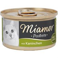 Miamor 85 gr Pastete Tavşanlı Kedi Koservesi