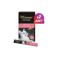 Miamor Cream 6x15 gr 2 Adet Somonlu Kedi Ödülü