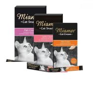 Miamor Cream Karışık 3 Adet 6x15 gr Kedi Ödülü