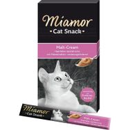Miamor Cream Malt Mayası 6x15 gr Tamamlayıcı Ek Besin ve Kedi Ödülü