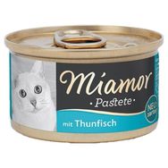 Miamor Pastete 24x85 gr Ton Balıklı Tahılsız Kedi Konservesi