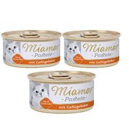 Miamor Pastete Ciğerli 3x85 gr Yetişkin Kedi Konserve
