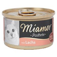 Miamor Pastete Somonlu Tahılsız 85 gr Kedi Konservesi