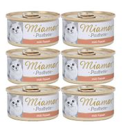 Miamor Pastete Sülün Etli Yetişkin 6 x 85 gr Konserve Kedi Maması