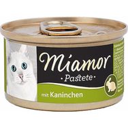 Miamor Pastete Tavşanlı 3x85 gr Yetişkin Kedi Konserve Maması