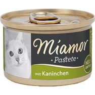 Miamor Pastete Tavşanlı Tahılsız 85 gr Kedi Konservesi