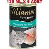Miamor VD 6x135 ml Ton Balıklı Kedi Çorbası