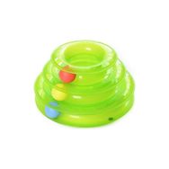 Miapet 24 x 13 cm Tower of Tracks Toplu Yuvarlak Kedi Oyuncağı