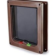 Miapet 4 Yollu 25x23,5x5 cm Kahverengi Kedi Köpek Kapısı