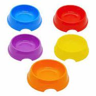 Miapet 400 ml Sarı Patili Plastik Kedi-Köpek Mama ve Su Kabı