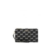 Michael Kors 34F3GJ6W4B Siyah Kadın Cüzdan