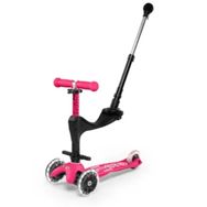 Micro Mini Micro 3in1 Deluxe Pembe 3 Tekerlekli Scooter