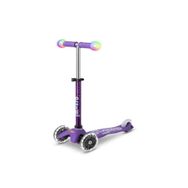 Micro MMD129 Mini Deluxe Led Işıklı Magic Mor Scooter