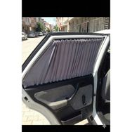 Micro-Sun GRİ RENAULT 9 Raylı Oto Perde 3 Cam