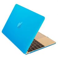 Microcase Apple Macbook Pro 13.3 Shell Rubber Sert Koruma Kılıf Mavi