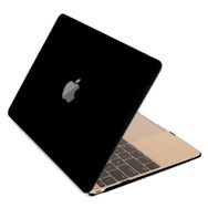 Microcase Apple Macbook Pro 15.4 Shell Rubber Sert Koruma Kılıf Siyah