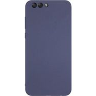 Microcase Asus Zenfone 4 ZE554KL Premium Silikon Nano Glass Film Lacivert Kılıf