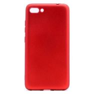 Microcase Asus Zenfone 4 ZE554KL Premium Silikon Tempered Cam + Ekran Koruyucu Kırmızı Kılıf