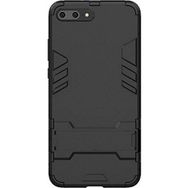 Microcase Huawei P10 Alfa Serisi Armor Standlı Perfect Koruma Tempered Cam + Kılıf