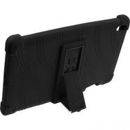 Microcase Lenovo Tab 4 8.0 İnch Standlı Yumuşak Silikon+Ekran Filmi Kılıf