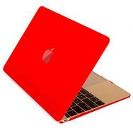 Microcase Macbook Pro 13.3 Touch Bar Shell Rubber Kapak Kırmızı Kılıf