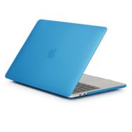 Microcase Macbook Pro 15.4 Touch Bar Shell Rubber Kapak Mavi Kılıf