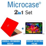 Microcase Macbook Pro 15 A1990 Touch Bar 2018 Shell Rubber Kapak Kılıf