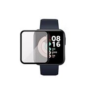 Microcase Xiaomi Mi Watch Lite Tam Kaplayan 3d Pet Film Siyah Kavisli Ekran Koruyucu