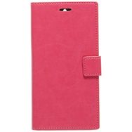 Microsonic 12840 Vestel Venüs V2 5.5 X Pembe Cüzdanlı Deri Kılıf