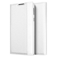 Microsonic 14468 Vodafone Smart N8 Beyaz Gizli Mıknatıslı Delux Kılıf
