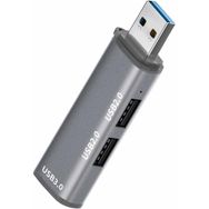 Microsonic 3 Port Hub Gri USB 3.0 Çoğaltıcı Çoklayıcı