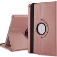 Microsonic 360 Rotating Stand Deri iPad 5 Rose Gold Kılıf
