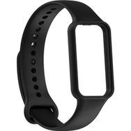 Microsonic Amazfit Band 7 Silikon Siyah Kordon