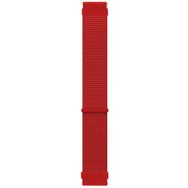 Microsonic Amazfit Bip 3 Hasırlı Woven Sport Loop Kırmızı Kordon