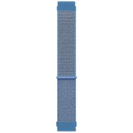 Microsonic Amazfit Bip 3 Hasırlı Woven Sport Loop Mavi Kordon