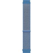 Microsonic Amazfit Bip 3 Hasırlı Woven Sport Loop Mavi Kordon